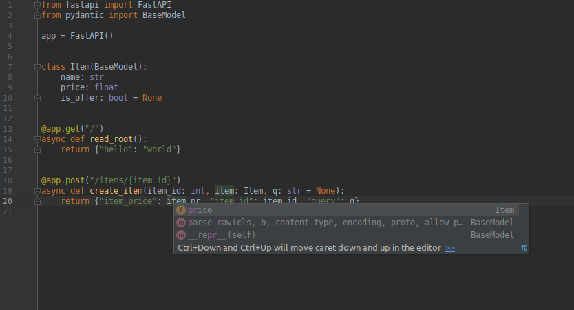 editor support