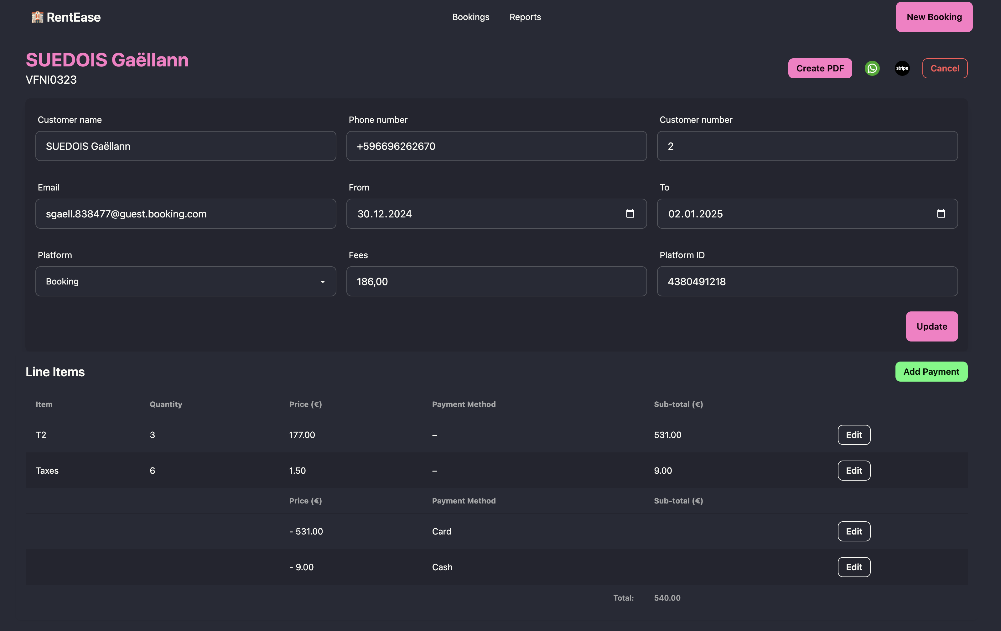 RentEase Screenshot